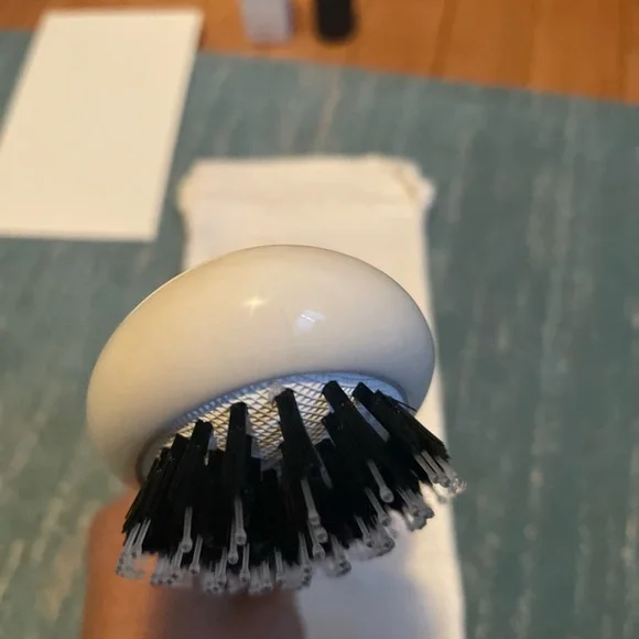 DIOR White / Ivory Denim Cosmetic Case With Ambre Nuit And Jadore  Brush - Picture 6 of 16